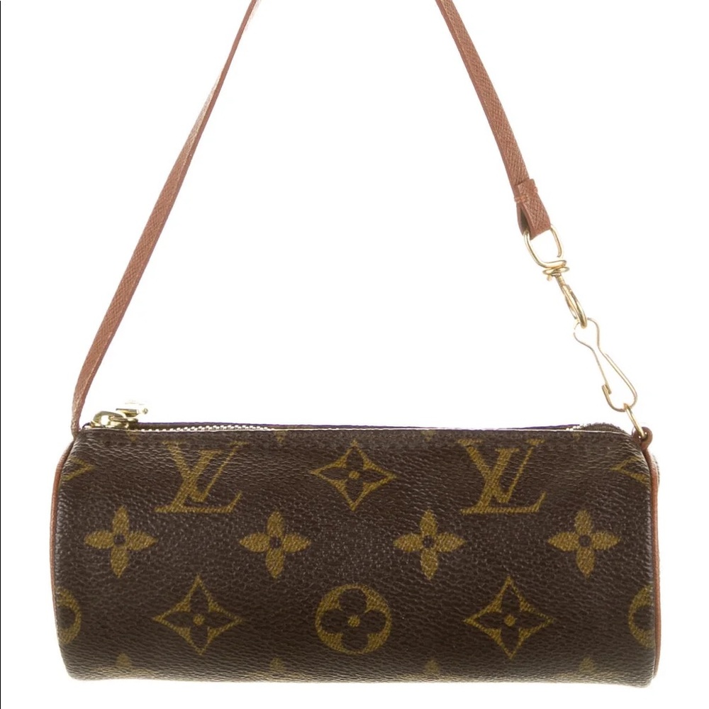 Authentic Luis Vuitton Monogram Mini Papillon Pochette